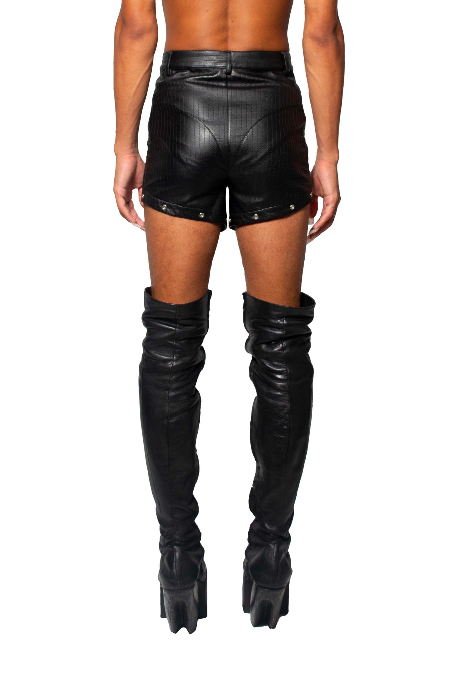 IGOUANE LEATHER TROUSERS
