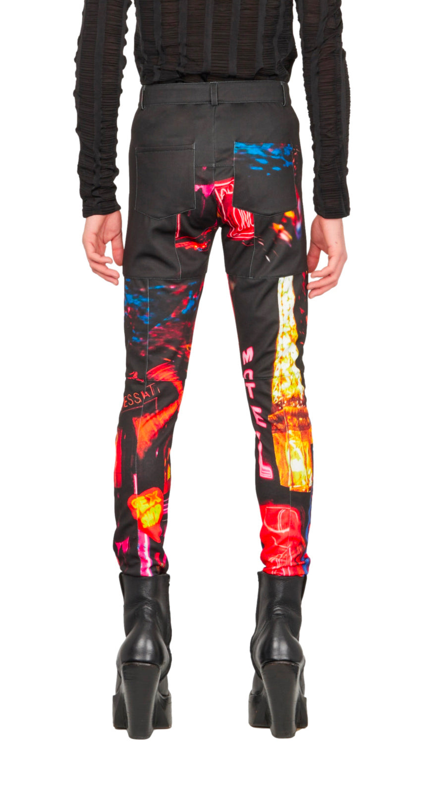 WILDE PIGALLE PRINT TROUSERS