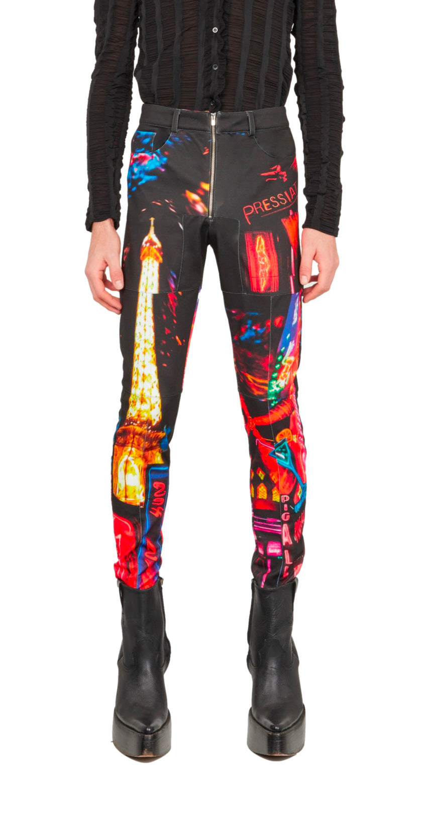 WILDE PIGALLE PRINT TROUSERS