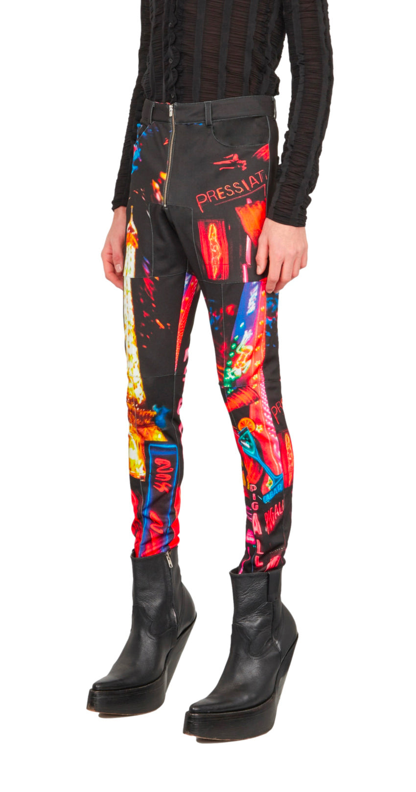 WILDE PIGALLE PRINT TROUSERS